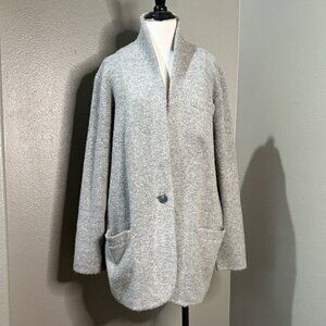 J. Crew Gray Textured Sweater